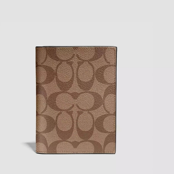 C Passport Case in Signature Canvas - Picture 1 of 3